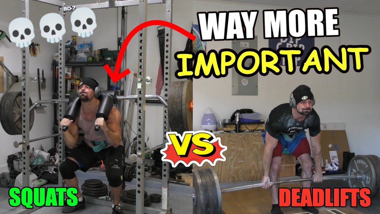 Squats Are WAY MORE Important Than Deadlifts (You Can't Prove Me WRONG!) 💀