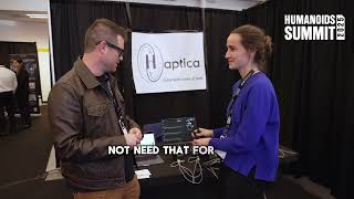 Haptica - Low Cost Touch Sensing Hardware for Robotics | Humanoids Summit 2025