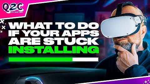 Meta Quest 2 stuck on Queued or stuck on Installing.  This works Everytime!