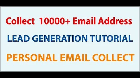 Find Personal Email Addresses for Free ! Lead Generation Tutorial ! How to find Leads on Google. - DayDayNews