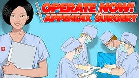 Appendix Surgery!!