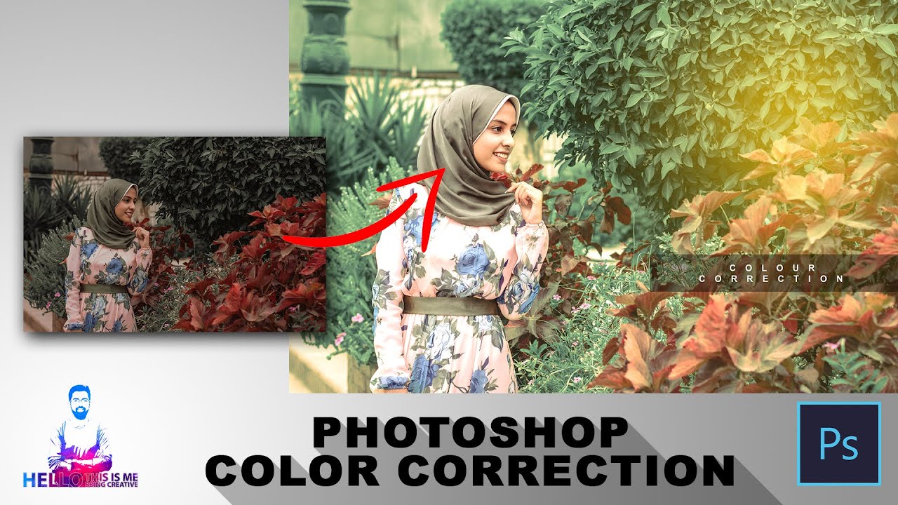 How to Color Correct Photo in Photoshop | Step by Step Tutorial | FarhanTuts | 2020