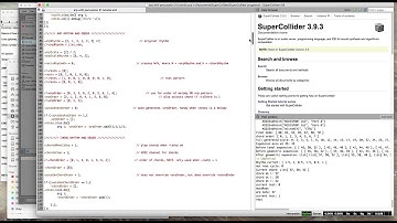 Schillinger Generative Music in SuperCollider - Tutorial pt.3 - Structure and Basics of Operation