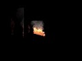 Burning text