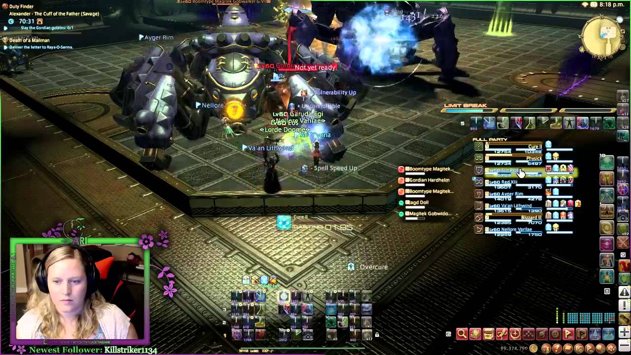 Ultros Whm Alexander Savage Progression A1s s Ffxiv Youtube