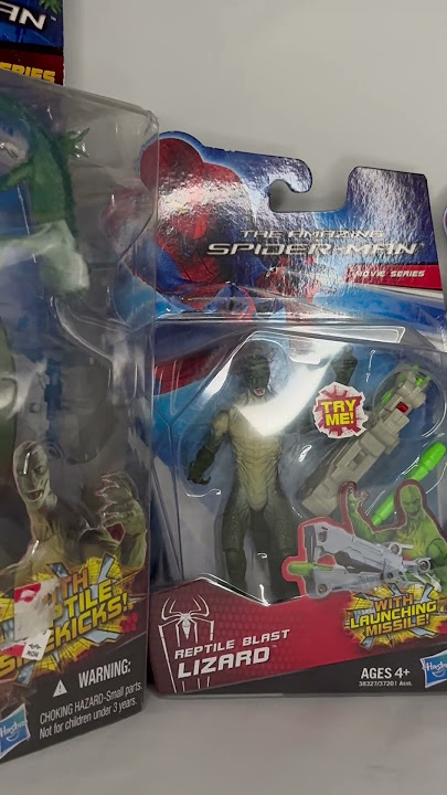 The Amazing Spider-Man 2012 ‘Spider-Man & Lizard’ Walmart Exclusive Figures #tasm #walmartexclusive
