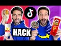 Je teste les meilleurs FOOD HACKS TIKTOK pendant 24h - partie 7