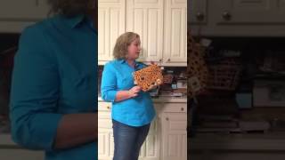 Decluttering a Catch All Spot using the strategies from my book!