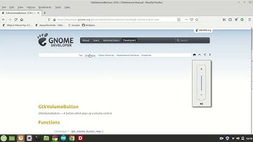 GTK   VolumeButton Part 01