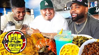 Blueface, AD \& Doknow ROAST Each Other At Blueface’s Restaurant!