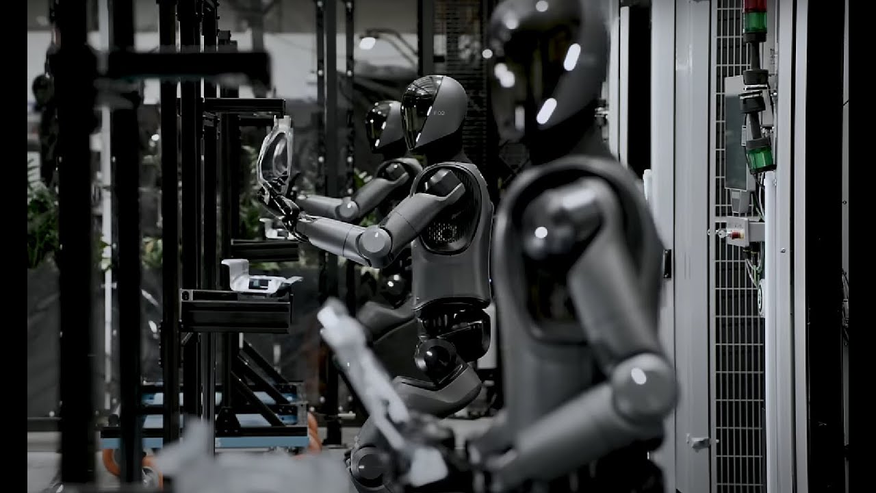 Wow! 3 Figure Humanoid Robots Working In BMW factory - Update - YouTube