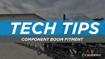 TECH TIPS: Component Boom Fitment ✔