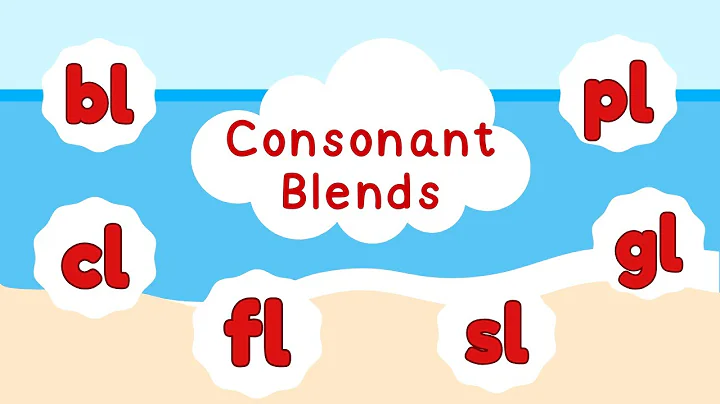 Consonant Blends | bl, cl, gl, fl, pl, sl Blends | Phonics Reading