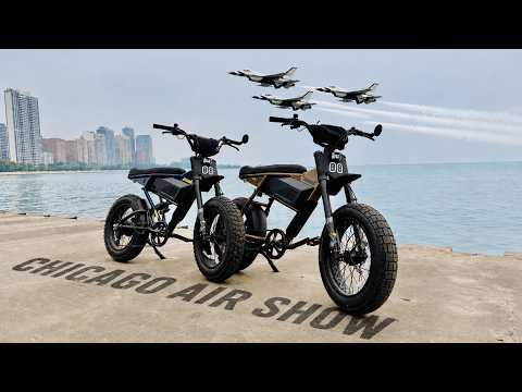 We Took the Juiced Scramblers to the Chicago Air Show!