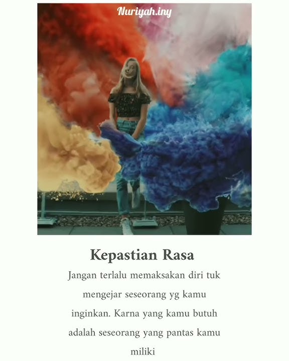 Ruang Detik ~ Kepastian Rasa