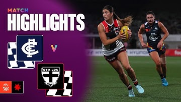Carlton v St Kilda Highlights | Round 10, 2025 | AFLW