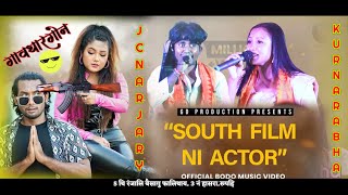 AK47 South Film Actor || JC Narjary ft. Kurna Rabha Live Stage Performance at Bwisagu Hachora