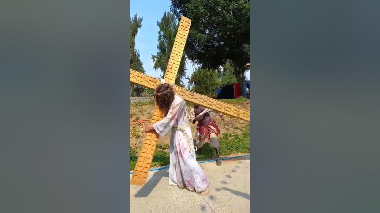 Viernes Santo - La Magdalena Culhuacan 2022 (llegada al calvario)