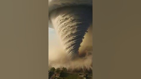 Strongest Tornado ,Ai animation video #viral #drone #hurricane #short