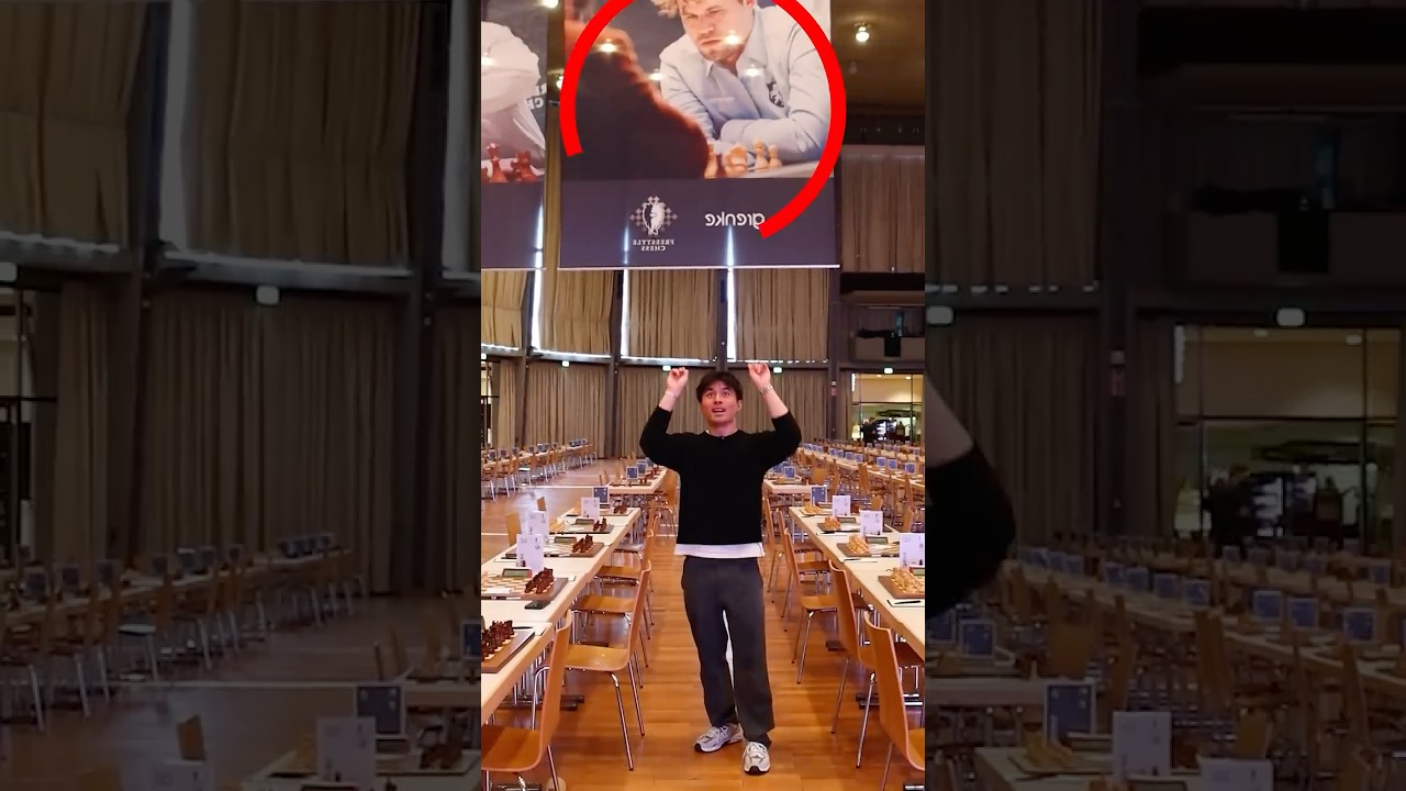Je joue un tournoi avec Magnus Carlsen dedans ! ♟️