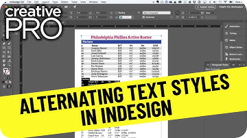 Alternate Text Styles in InDesign ft. Chad Chelius // Three Minutes Max (Video Tutorial)