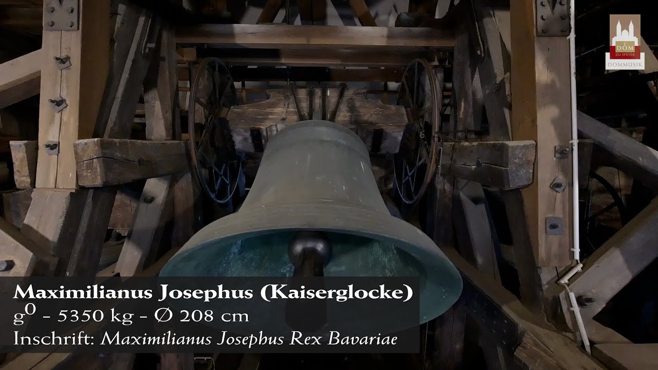 Glocke 1 - Maximilianus Josephus (Kaiserglocke) - Dom zu Speyer