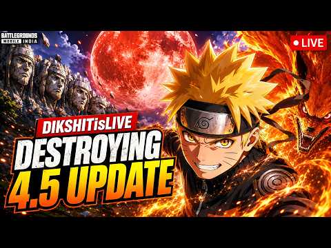 FULL DOMINATION IN 4.5 UPDATE🔥 | 120 FPS GAMEPLAY | BGMI LIVE #bgmi #pubgmobile
