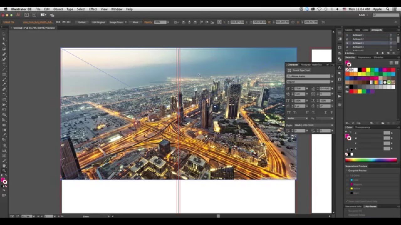 How to Create Artboards in Illustrator CC for Book Work Simple YouTube
