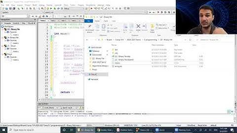 22 - C Programming - Binary files | fwrite fread