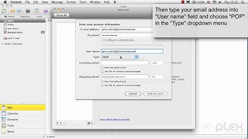 How to configure a POP3 account in Outlook 2011 for Mac   1280 x 720
