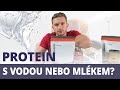 Jak užívat protein - s mlékem či vodou? 💪 | GymBeam | Fitness Academy