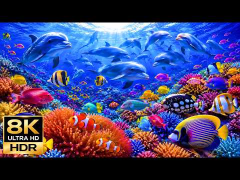 Marvel at Sea Animal in The Best 8K ULTRA HD Aquarium 🐠 Dive Into The Mesmerizing Underwater Realm#2