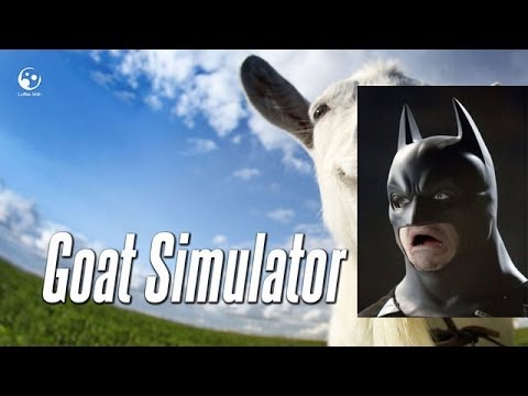 Batman Plays Goat Simulator - YouTube