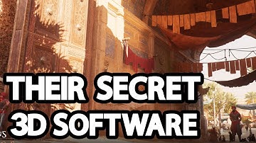 Why is This 3D Software Used To Make Ubisoft Games