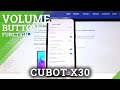 How to Change Volume Buttons Function in CUBOT X30 – Find Volume Buttons Settings