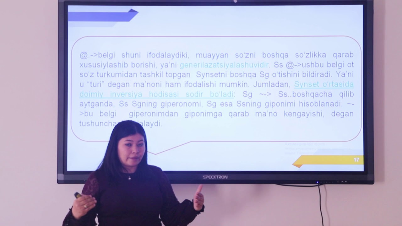 Kompyuter leksikografiyasi 1 | Nilufar Abduraxmonova