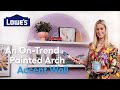 A DIY Accent Wall Project to Add a Curve to Your Space | Showroom Steals Season 2, Episode 2