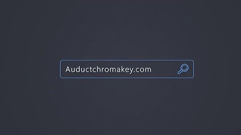 Site Url Search Animation After Effects Template + After Effects Tutorial