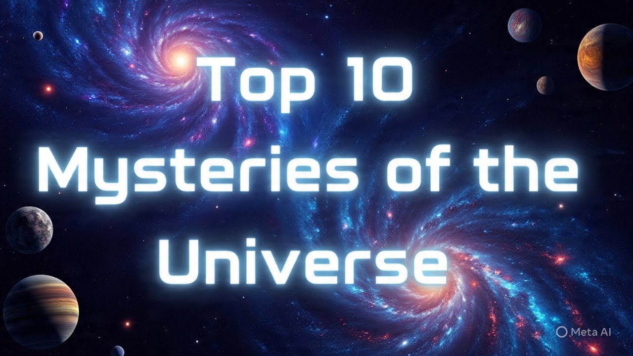 Top 10 Biggest Mysteries of the Universe - YouTube