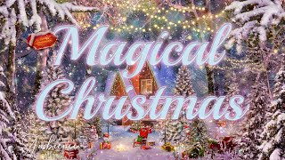 Magical Christmas ASMR Ambience ✨ Winter Fairytale ✨ Enchanted Winter Forest in Christmas Night ?❄️