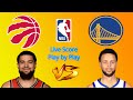 NBA Live Scoreboard I Golden State Warriors vs  Toronto Raptors Play by Play I Jan 10 2021