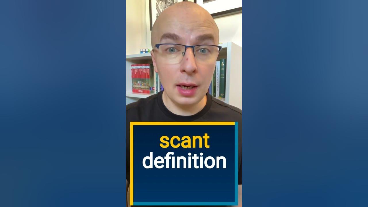 what-does-scant-mean-shorts-youtube