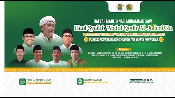 🔴 LIVE |Haflah Maulid Nabi Muhammad SAW, Haul Syaikh 