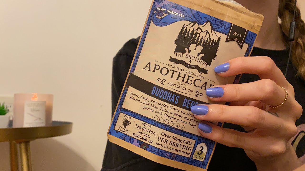 ASMR 🌿 cbd unboxing / favorite cbd products