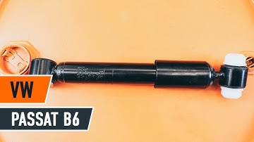 Hoe een schokdempers achteraan vervangen op een VW PASSAT B6 [HANDLEIDING AUTODOC]