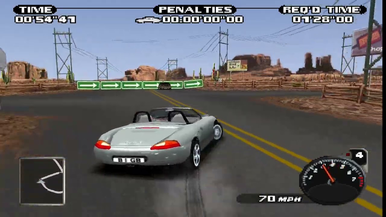 Need for Speed Porsche Unleashed PS1 Factory Driver