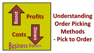 Understanding Order Picking Methods  - Pick to Order