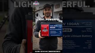 RV Lithium Battery Upgrade 2X More Power & 60% Less Weight for Off-Grid Camping | Batteries Store