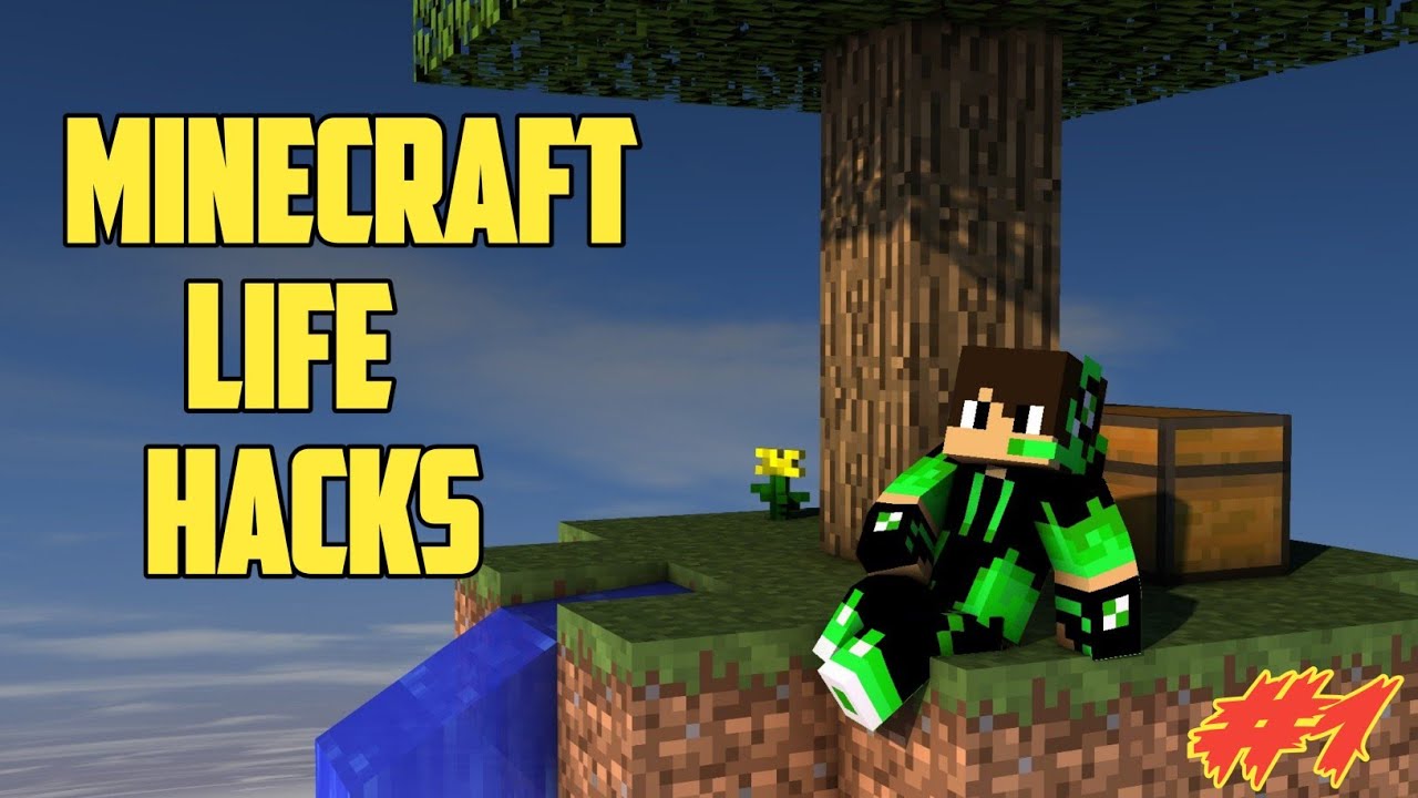 TRYING MINECRAFT TIKTOK HACKS 1 DAKSH THE GAMER YouTube