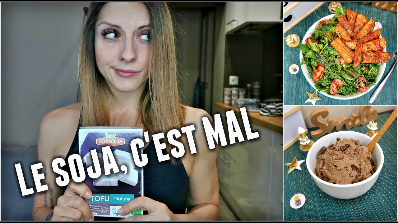 Le SOJA veut-il votre PEAU? ** Une journée dans mon assiette ** Training dos